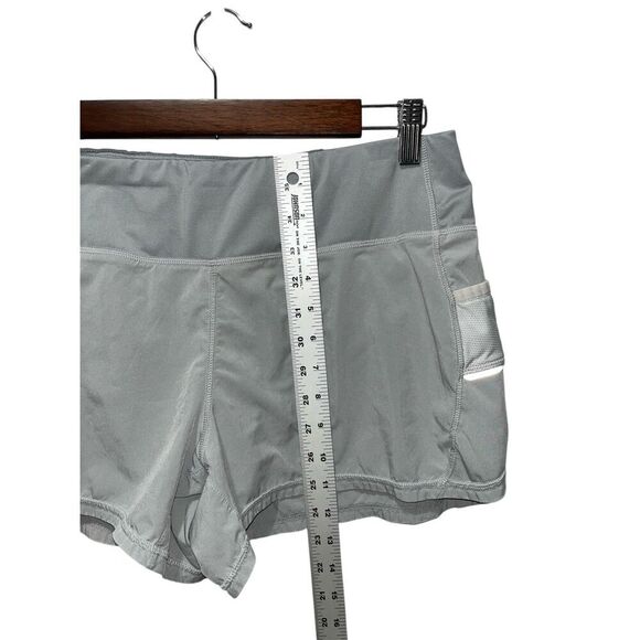 Athleta Women's Athletic Running Shorts Size Medium Gray Activewear - Picture 7 of 8